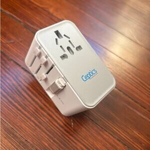 Ceptics 45W 5 in 1 Universal Travel Adapter White